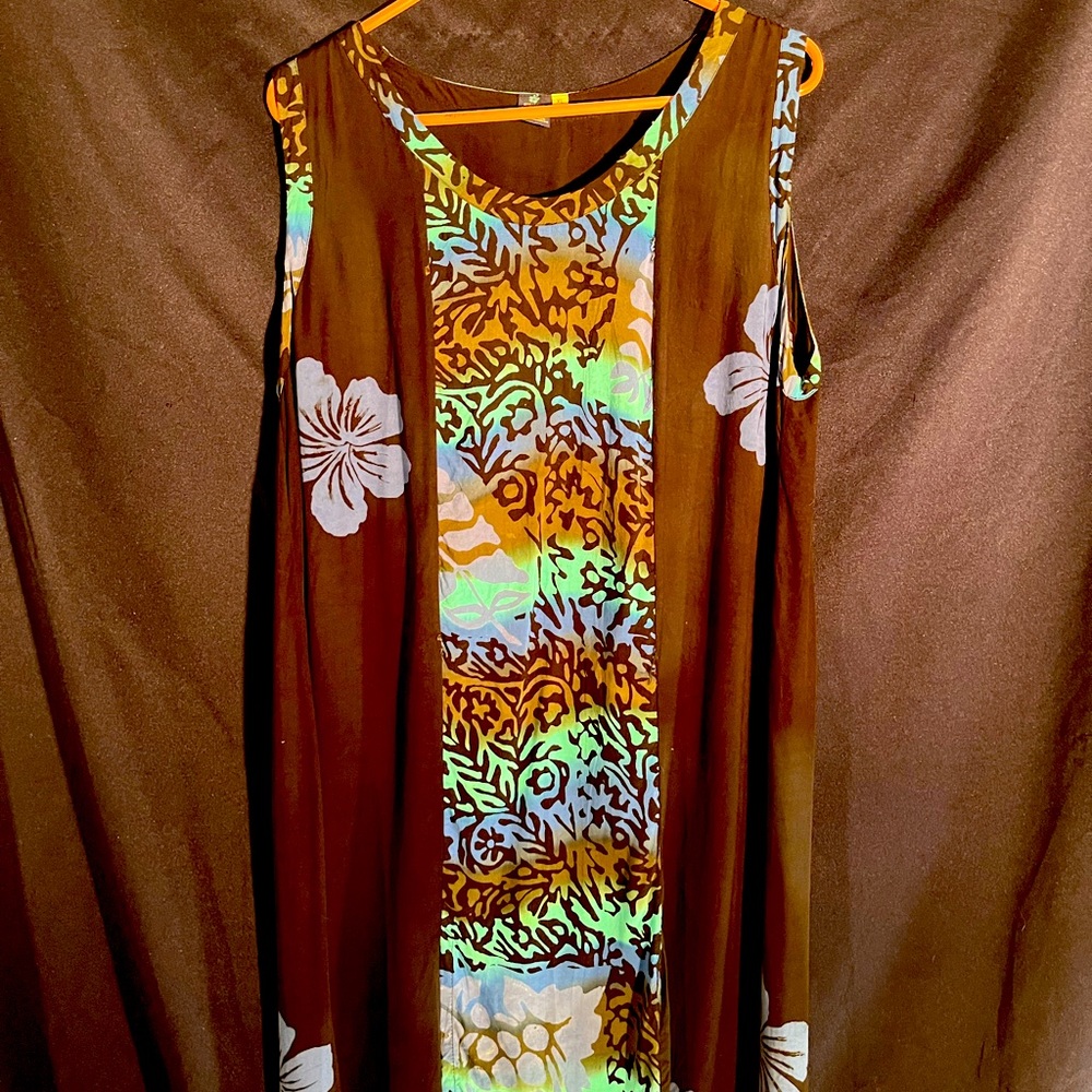 Hawaiian Short Sleeve Dress